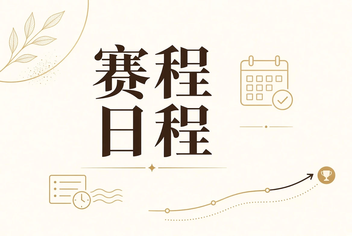赛程表
